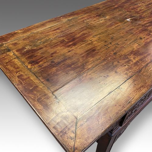 fig 3. Chinese red lacquer altar table