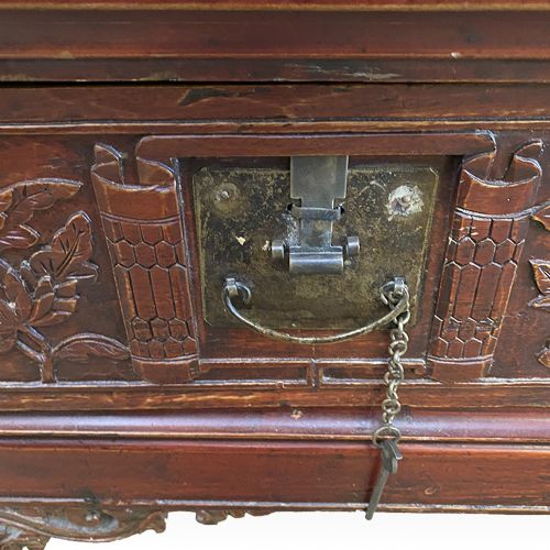 fig 6. Chinese red lacquer altar table