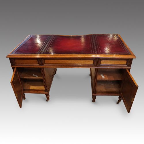 fig 1. Victorian walnut partners desk