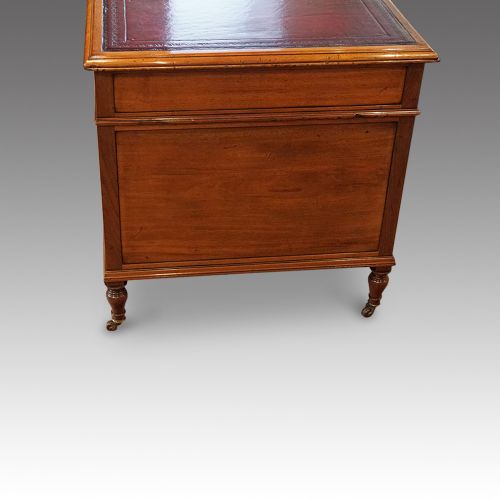 fig 8. Victorian walnut partners desk