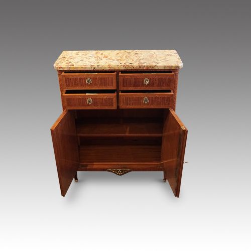 fig 1. Antique French side cabinet