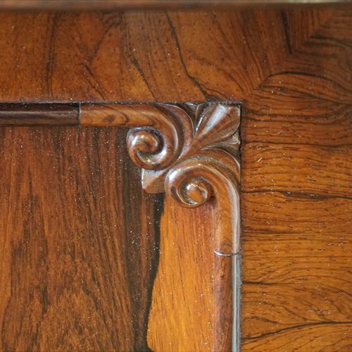 fig 1. William IV rosewood side cabinet