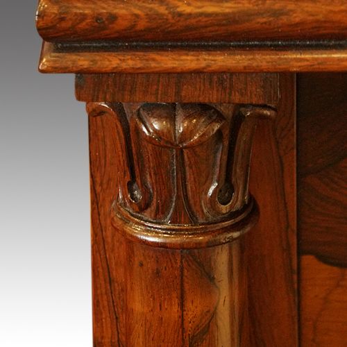 fig 2. William IV rosewood side cabinet