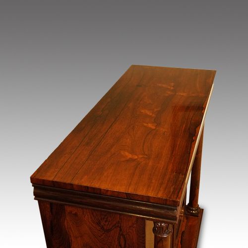 fig 3. William IV rosewood side cabinet