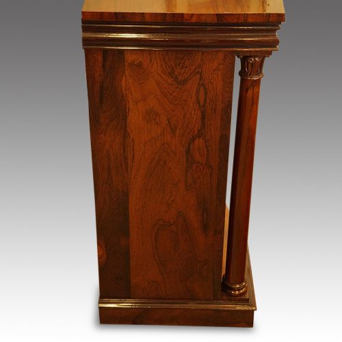 fig 5. William IV rosewood side cabinet