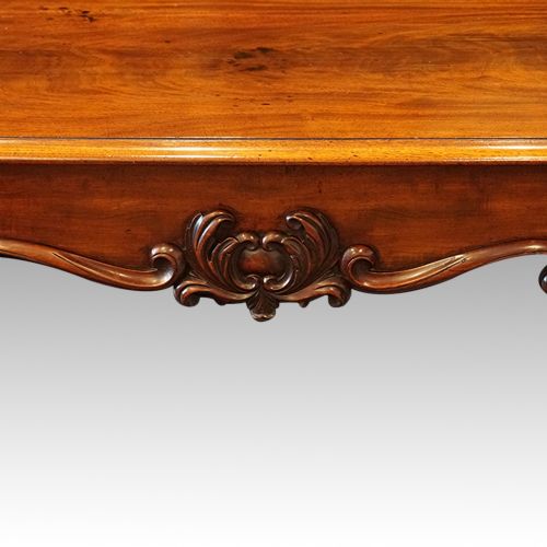 fig 2. William IV mahogany library table
