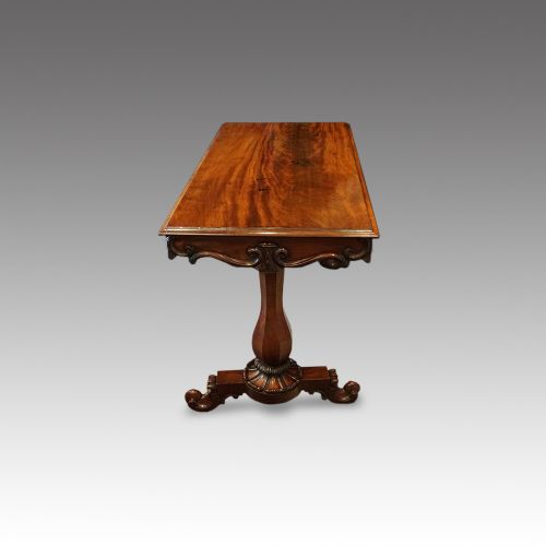 fig 5. William IV mahogany library table