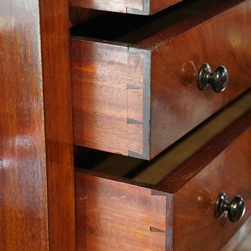 fig 1. Victorian mahogany Wellington chest