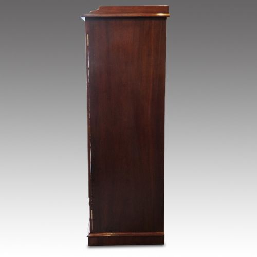 fig 8. Victorian mahogany Wellington chest