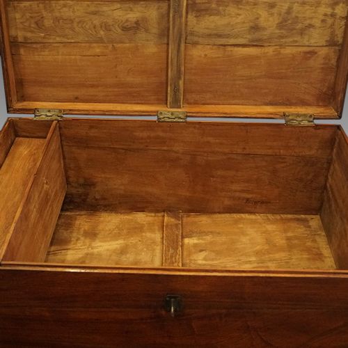 fig 7. Victorian brass bound military chest