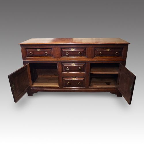 fig 3. Antique George III oak dresser