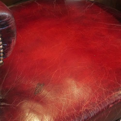 fig 4. Victorian mahogany desk chair by James Shoolbred