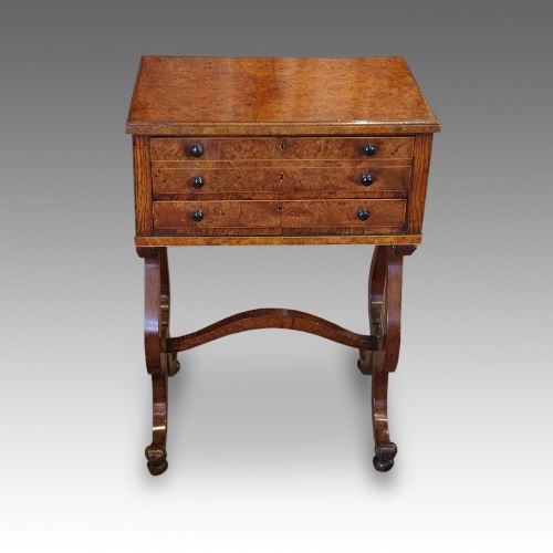 Regency Pollard Oak Worktable