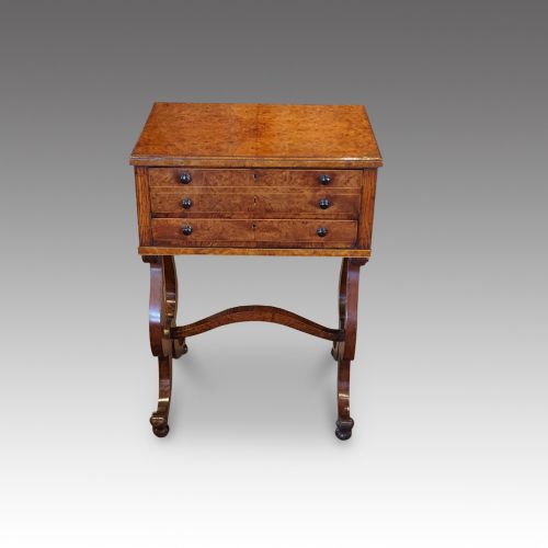 fig 4. Regency pollard oak worktable