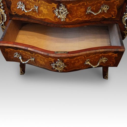 fig 2. Continental marquetry bombe commode