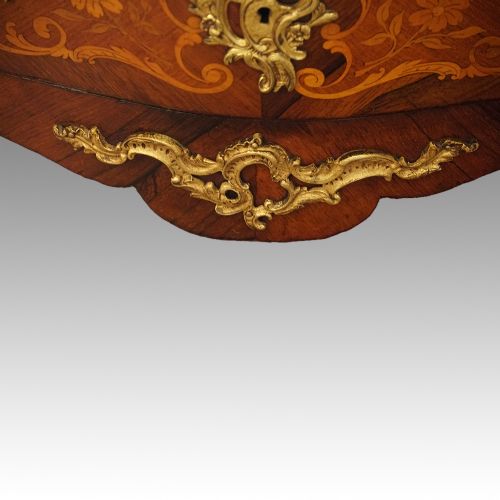fig 4. Continental marquetry bombe commode