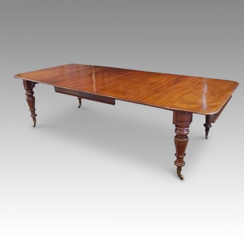 William IV Mahogany Extending Dining Table