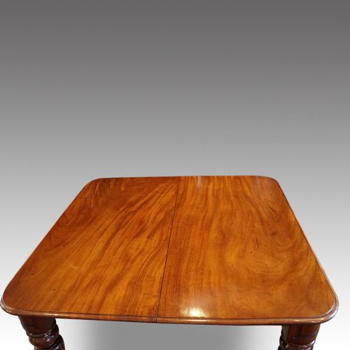 fig 1. William IV mahogany extending dining table