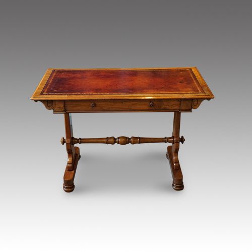 fig 2. Victorian walnut library table