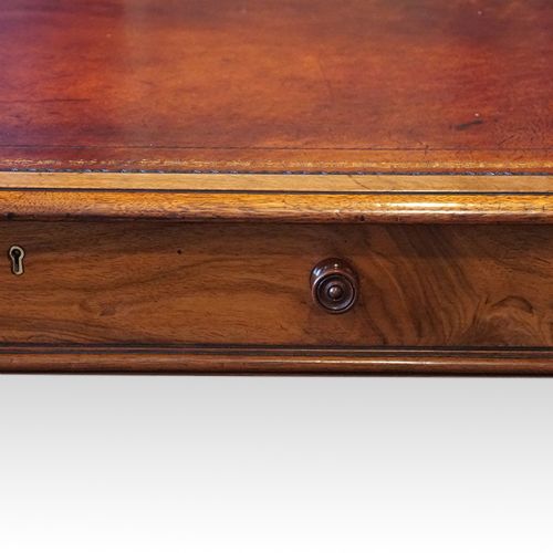 fig 3. Victorian walnut library table
