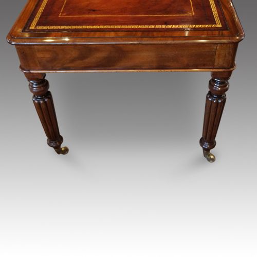 fig 1. Victorian mahogany library table