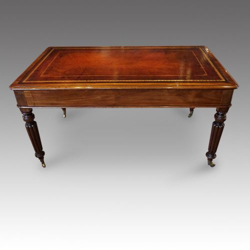 fig 3. Victorian mahogany library table