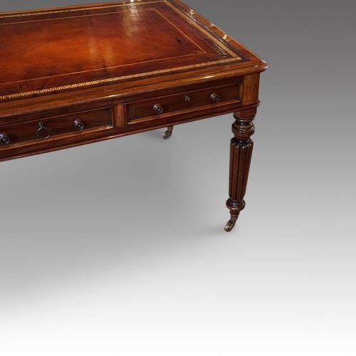 fig 5. Victorian mahogany library table
