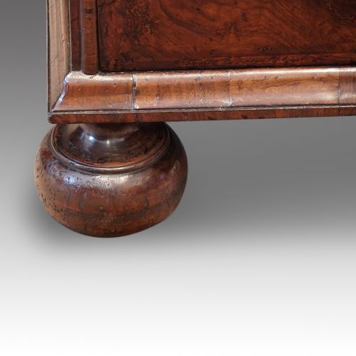 fig 5. Queen Anne walnut bureau bookcase