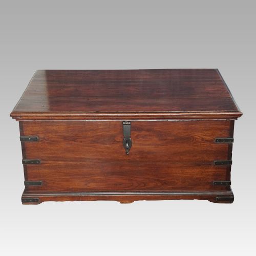 Antique Teak Merchant Chest