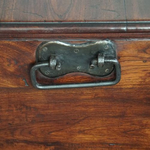 fig 2. Antique teak merchant chest