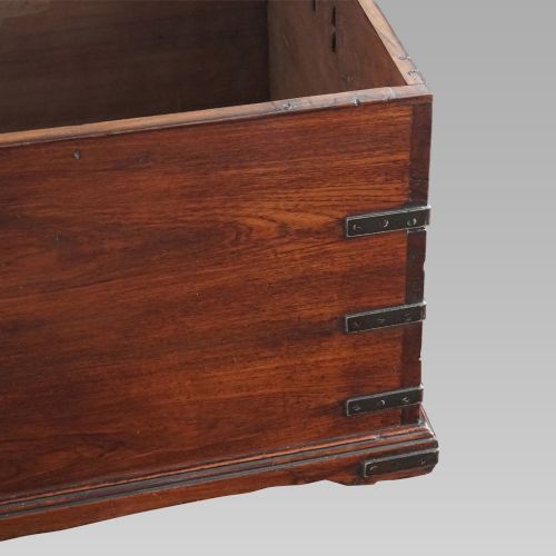 fig 6. Antique teak merchant chest