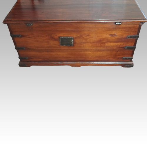 fig 8. Antique teak merchant chest