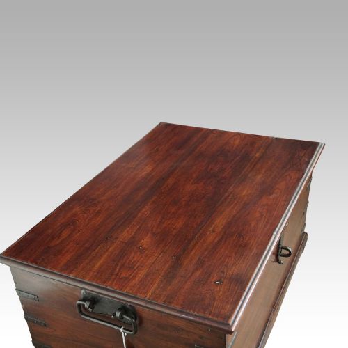 fig 9. Antique teak merchant chest