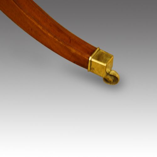 fig 1. Georgian style mahogany 3 pillar dining table