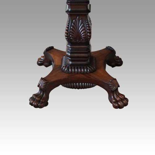 fig 4. William IV mahogany tea table