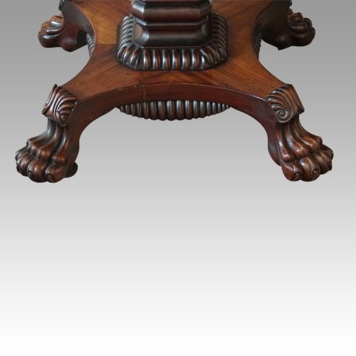 fig 6. William IV mahogany tea table