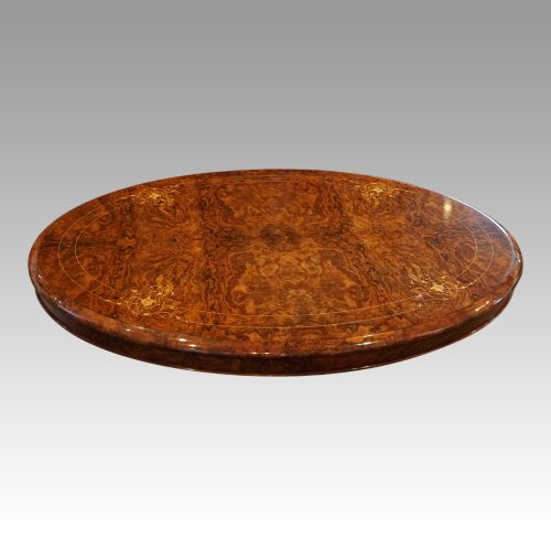 fig 1. Victorian inlaid walnut coffee table