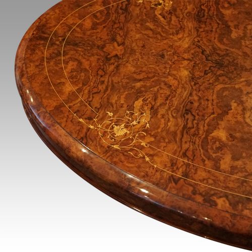 fig 2. Victorian inlaid walnut coffee table
