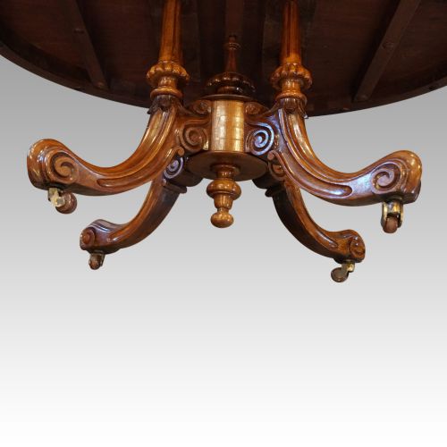 fig 3. Victorian inlaid walnut coffee table