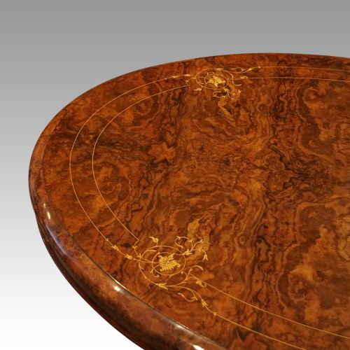 fig 4. Victorian inlaid walnut coffee table