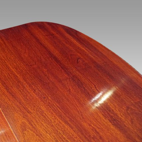 fig 6. Edwardian mahogany extending dining table