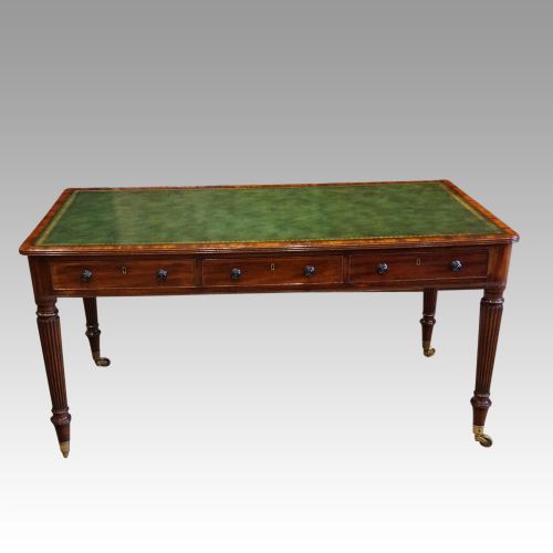 Georgian Mahogany Partners Writing Table