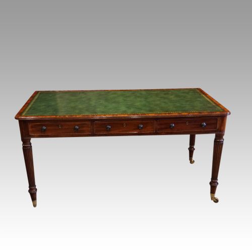 fig 1. Georgian mahogany partners writing table
