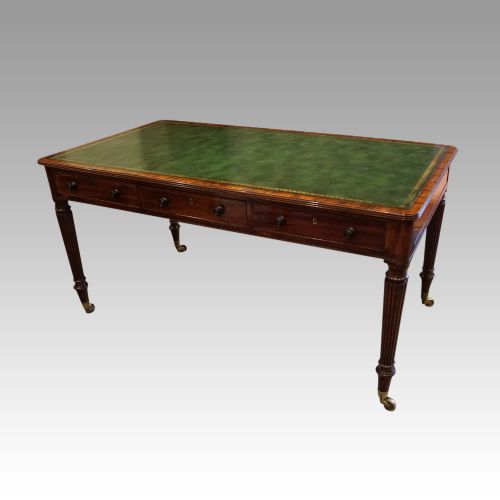 fig 2. Georgian mahogany partners writing table