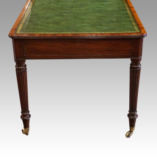 fig 6. Georgian mahogany partners writing table