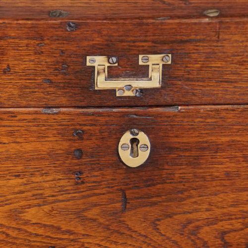 fig 8. Victorian brass bound military chest