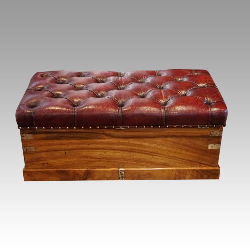 fig 6. Victorian Camphorwood ottoman