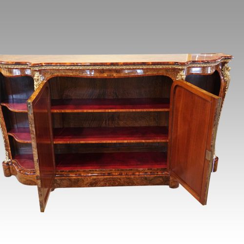 fig 2. Victorian inlaid walnut side cabinet