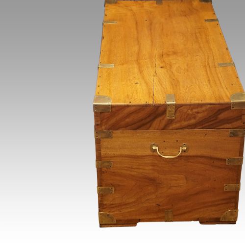 fig 5. Large Victorian camphorwood trunk