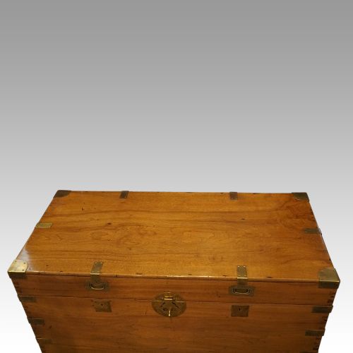 fig 7. Large Victorian camphorwood trunk